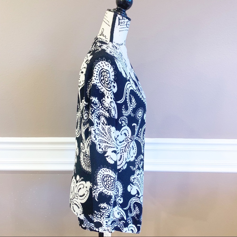 Cache Open Front Cardigan, Size Small - image 2